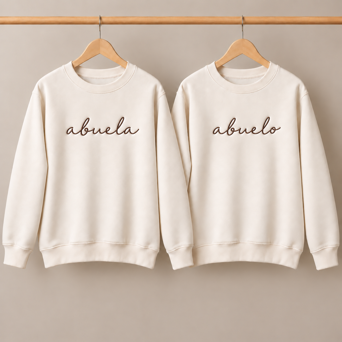 Pack 2 sudaderas con palabra familiar