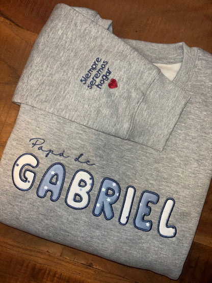 Sudadera personalizada con bodys de bebé