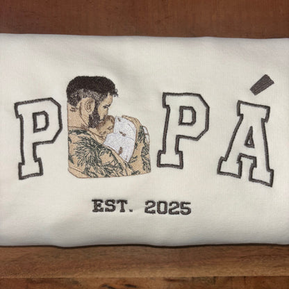 Sudadera personalizada DAD/MOM con foto