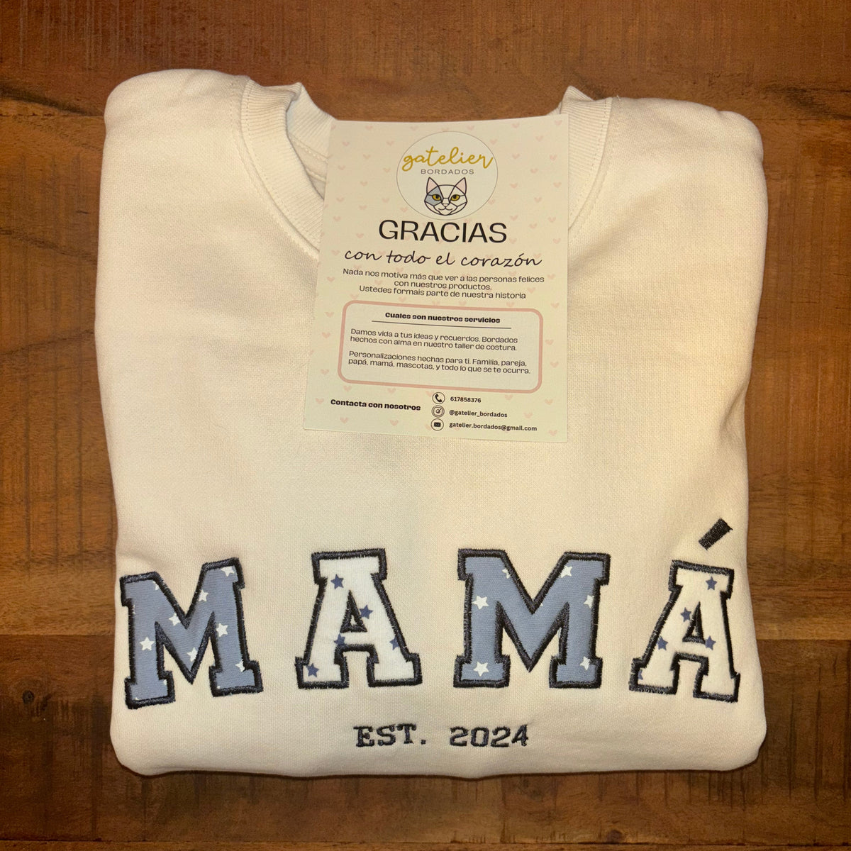 Sudadera personalizada con bodys de bebé