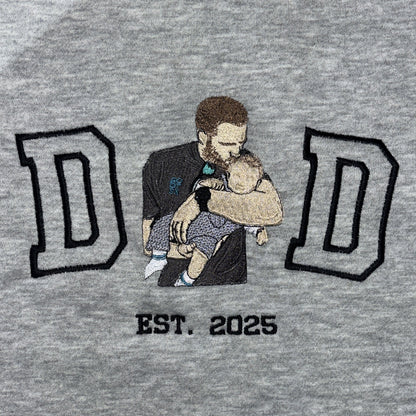 Sudadera personalizada DAD/MOM con foto