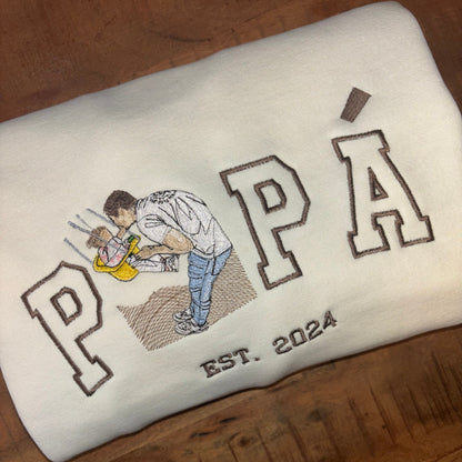 Sudadera personalizada DAD/MOM con foto