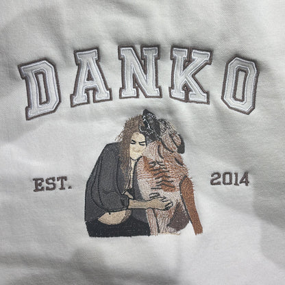 Sudadera personalizada mascota, nombre y fecha