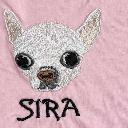 Sudadera personalizada mascota pecho izquierdo