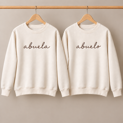 Pack 2 sudaderas con palabra familiar
