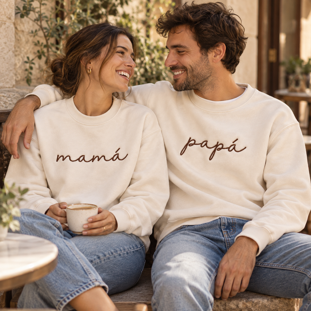 Pack 2 sudaderas con palabra familiar